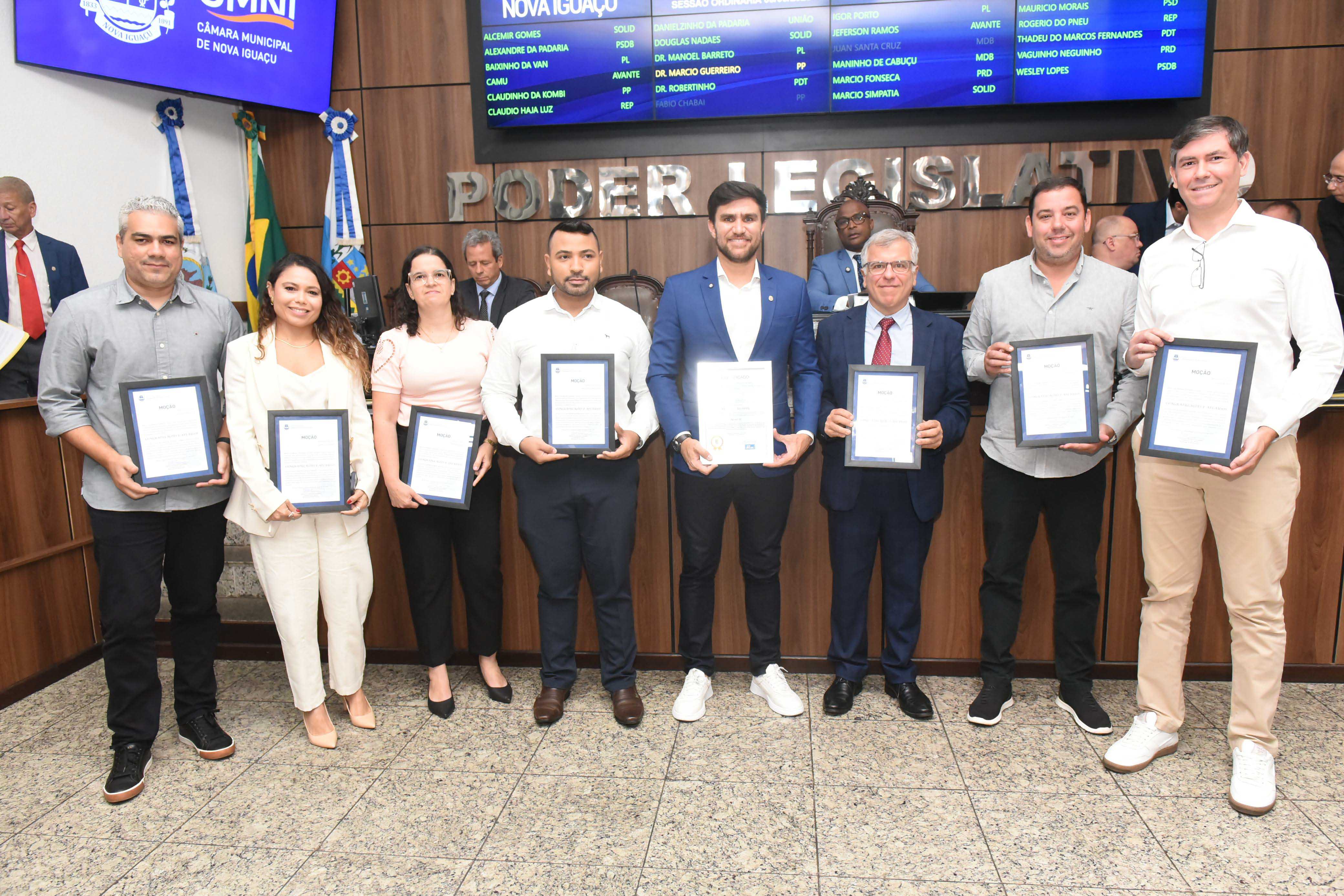 Homenagem aos servidores do Previni