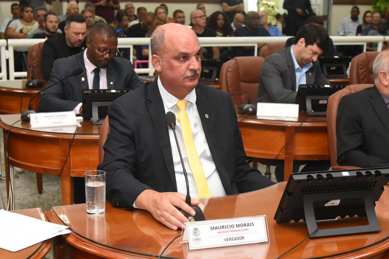 Mauricio Morais, líder de governo, falou sobre a importância da mensagem do Executivo que cria a Comissão de Licitação para a Secretaria de Serviços Delegados