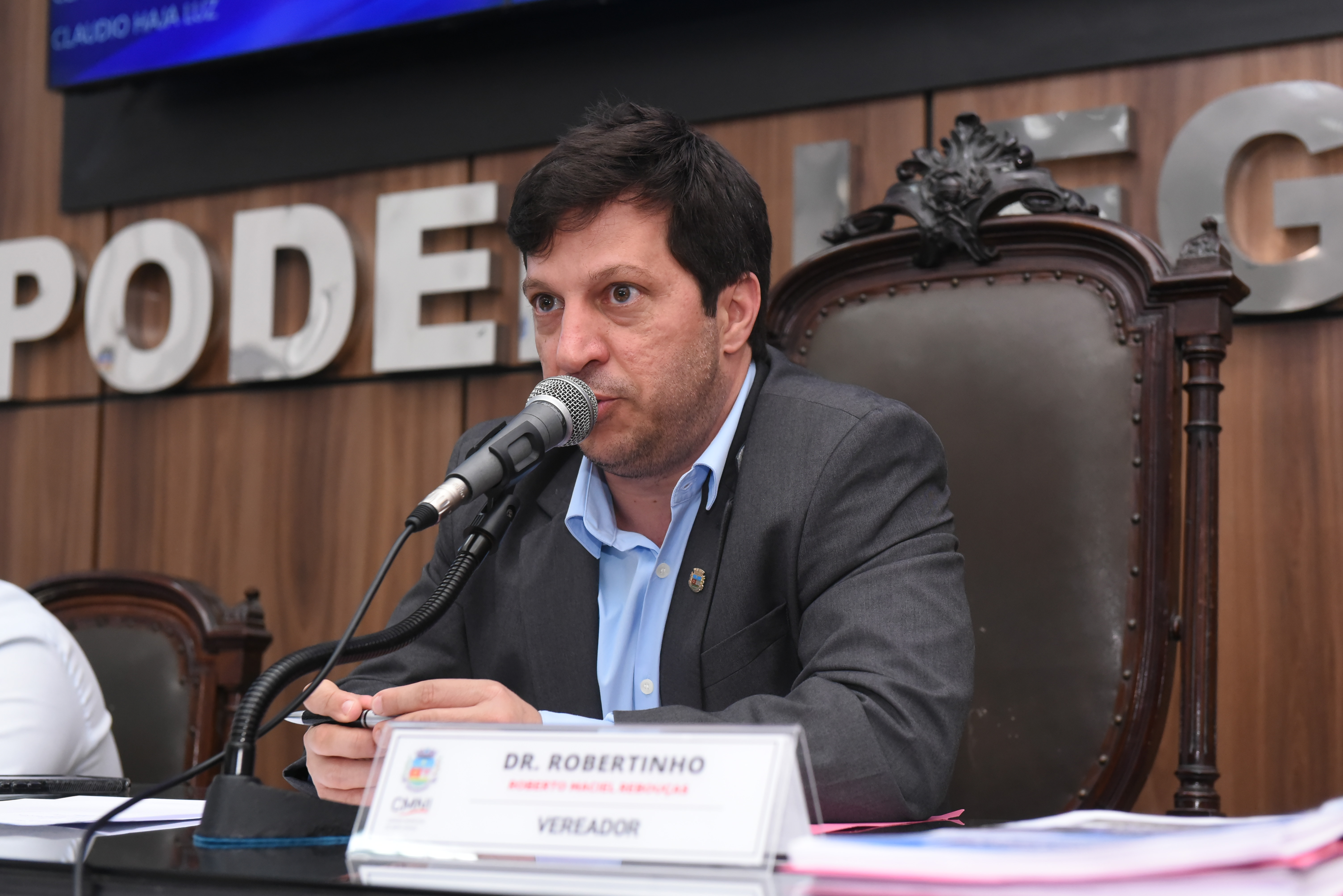 Dr. Robertinho elogia a gestão que a prefeitura vem fazendo na área da saúde