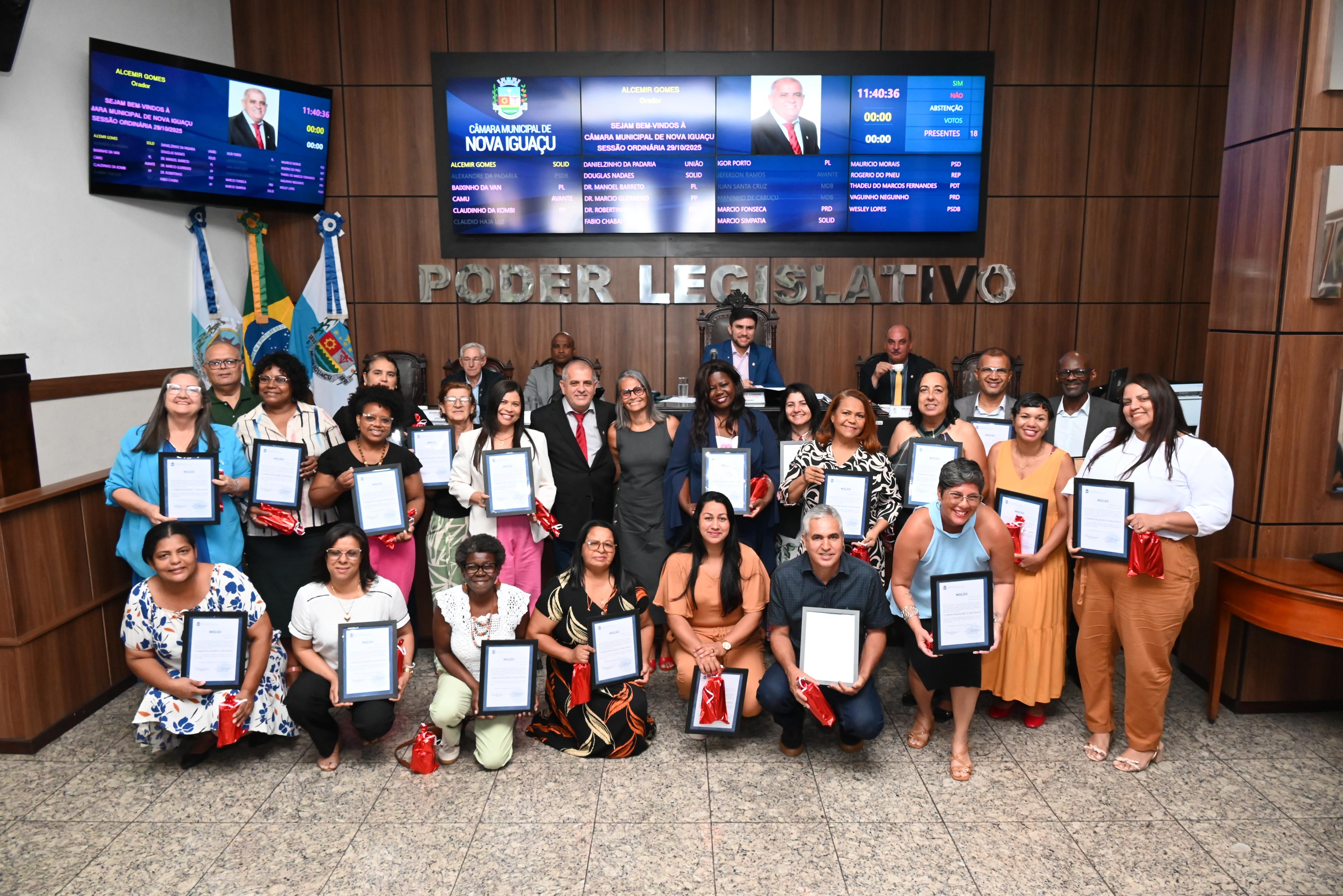 Homenagem do ver Alcemir à Comunidade Terapêutica Amor e Aitude