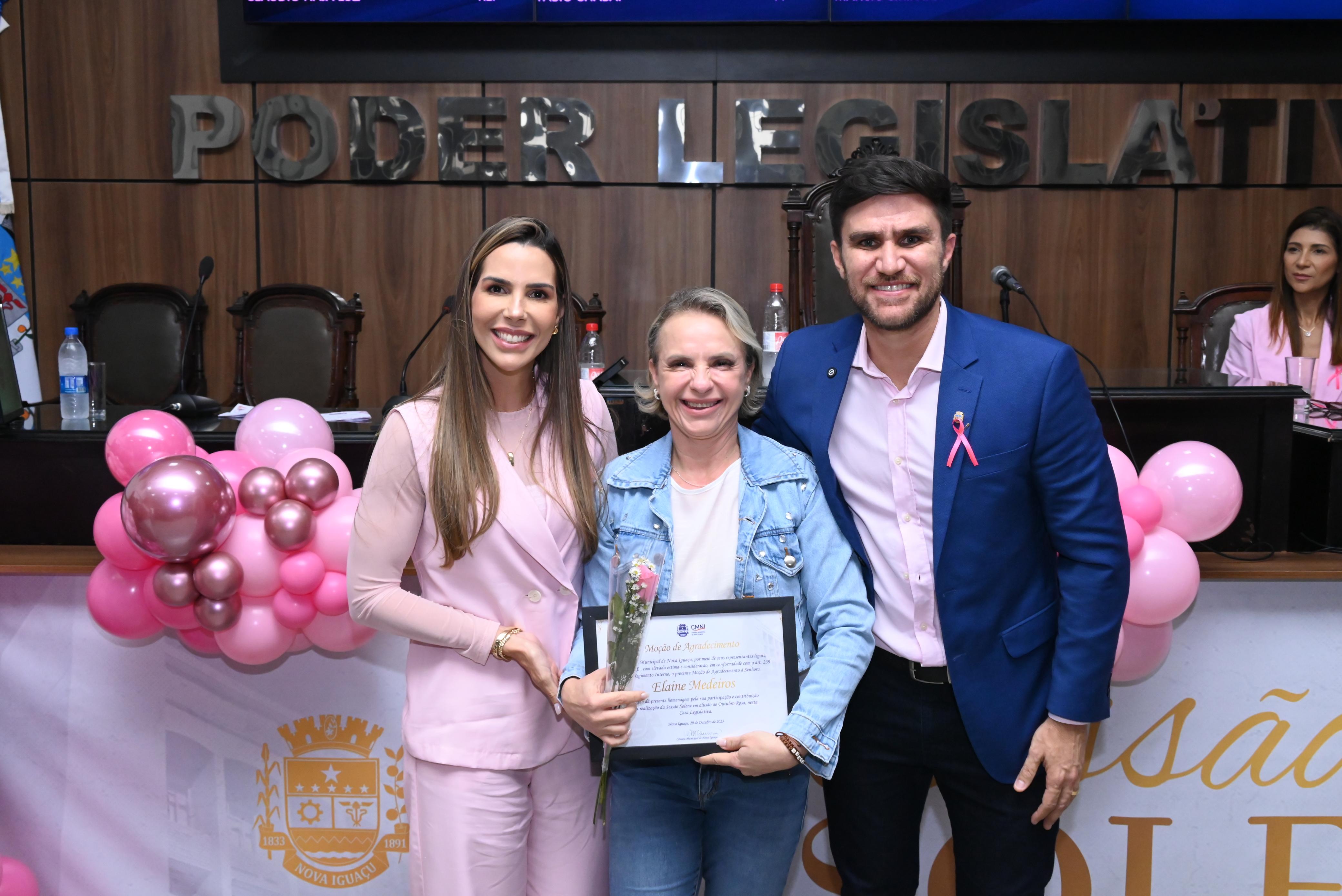 Secretária de Assistência Social, Elaine Medeiros